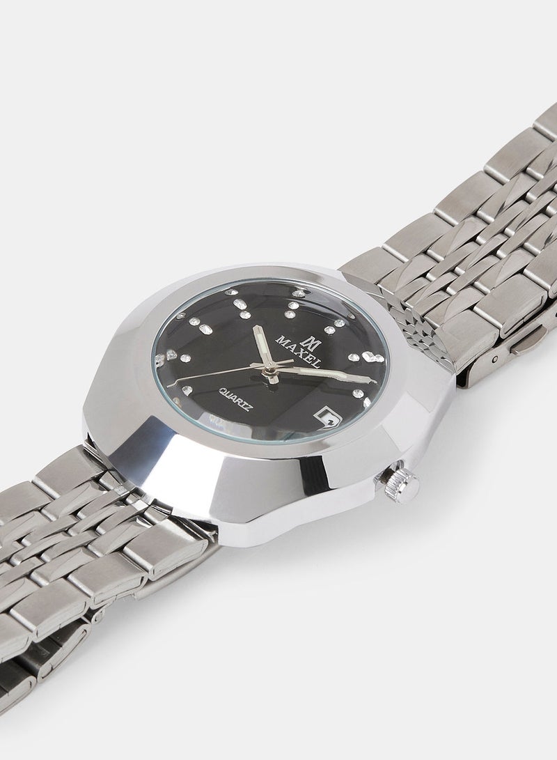 Men's Diastar True Water Resistant Analog Wrist Watch MX562 - 38mm