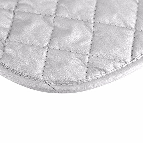 Ruibo Magnetic Ironing Mat Blanket,Iron Board Alternative Cover/Quilted Washer Dryer Heat Resistant Pad/Portable Cover/Mat Grey 33"X 18" - Image 5
