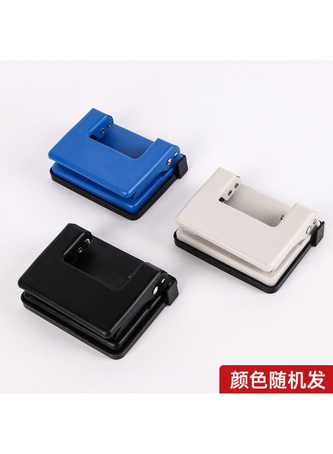 Dingli Office Supplies Two-hole Punch Manual Loose-leaf Round Hole Multi-hole Punch Small Punch Stationery - Image 1