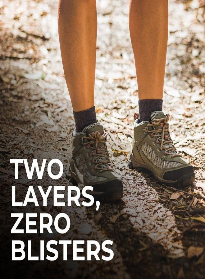 Wrightsock CoolMesh II Quarter Running Socks for Men and Women - Cushioned, Eco-Friendly and Anti Blister Socks with our Patented Double Layer Design - American Made, No Blisters Guaranteed - Image 5
