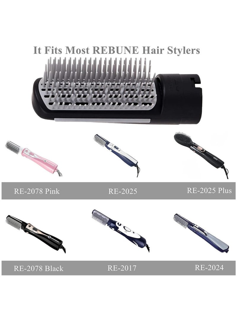 REBUNE RE-301 Hair Styler Multifunctional Hairbrush Attachment For RE-2025 RE-2078 RE-2025Plus - Image 3