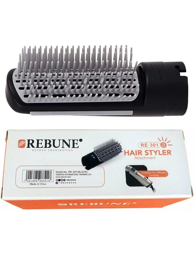REBUNE RE-301 Hair Styler Multifunctional Hairbrush Attachment For RE-2025 RE-2078 RE-2025Plus - Image 1