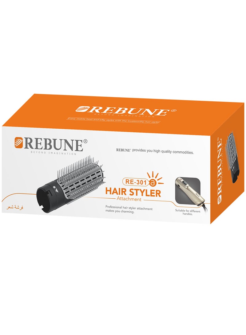 REBUNE RE-301 Hair Styler Multifunctional Hairbrush Attachment For RE-2025 RE-2078 RE-2025Plus - Image 4