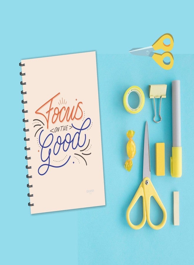 ESCAPER Focus on The Good Motivational Quotes Diary, Ruled - A5-8.5 x 5.5 inches Quotes on Diary, Diary Notepad, Diary for Office, Diary for Gift - Image 4