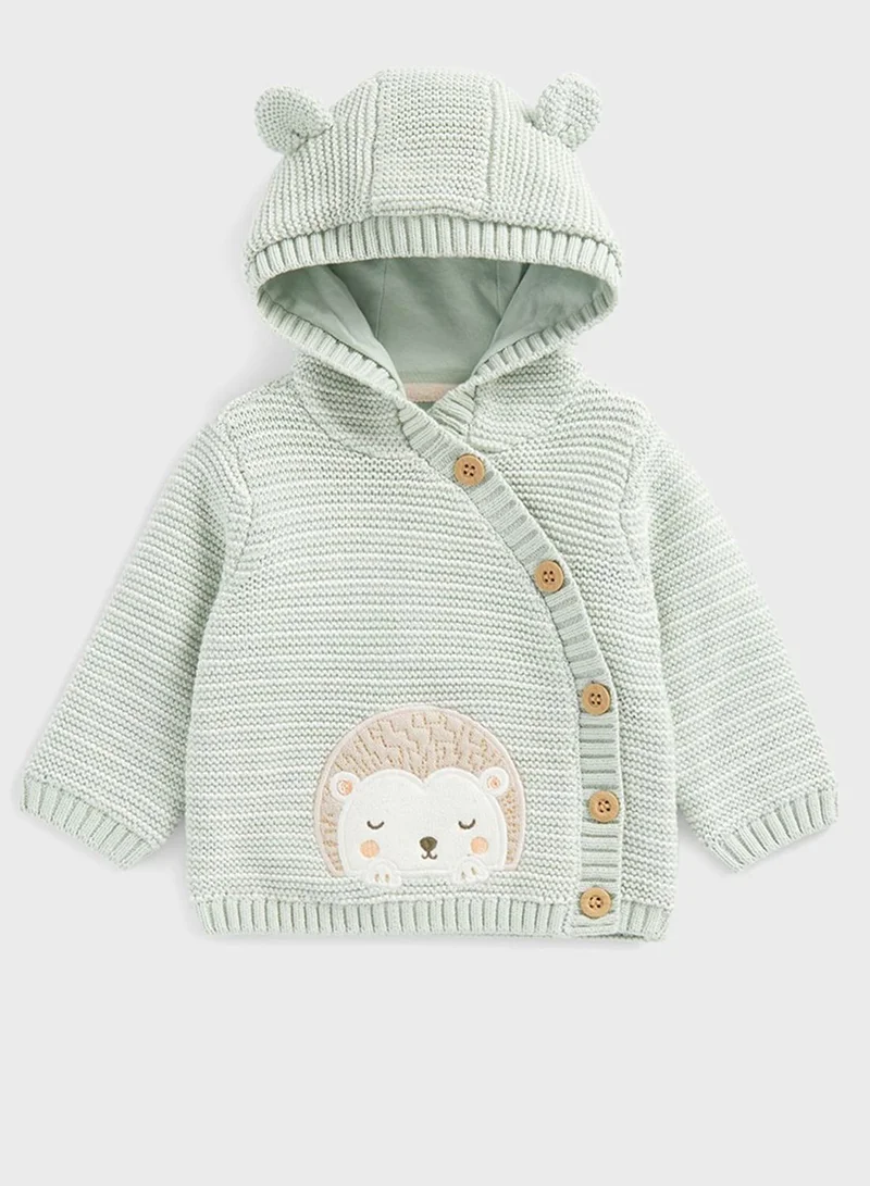 mothercare My First Hedgehog Knitted Cardigan