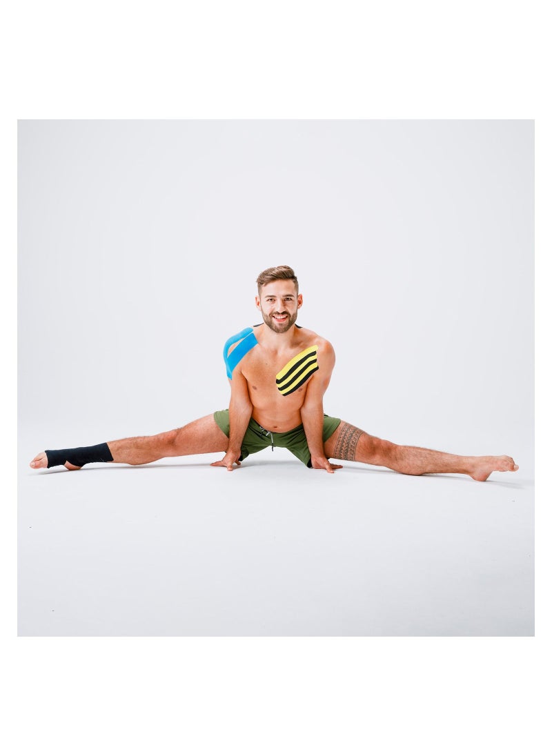 Kintex Kintex Kinesiology Tape Classic 5 cm x 5 m, Physio Tape, Therapy Tape, Elastic, Waterproof, Skin-Friendly  - Image 4