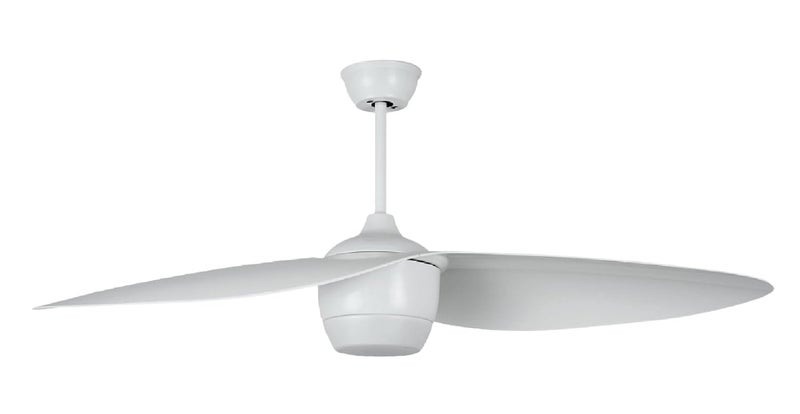 Aera Designer Fans Aera Avant27 White Ceiling Fan with Remote Control Noiseless 32W DC Motor 18W LED Light 2 ABS Fan Blades Premium Ceiling Fan Designer Fan For Home 