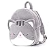 Lazada Cat Toddler Backpack Plush Backpack Toddler Girls Backpack Cat Animal Kids Backpacks for Girls Kitty Plush Backpack for Baby Girls Gray 11inch - Image 4