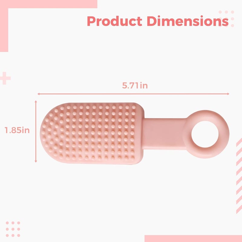 Dog Chewing Toy, Rubber Popsicle Shaped Puppy Teething Toy, Interactive - Image 4