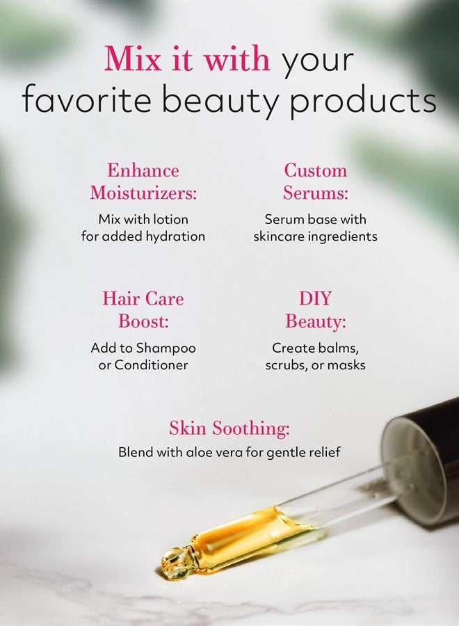 Leven Rose Jojoba Oil, Pure Cold Pressed Natural Unrefined Moisturizer for Skin Hair and Nails 4 oz - Image 4