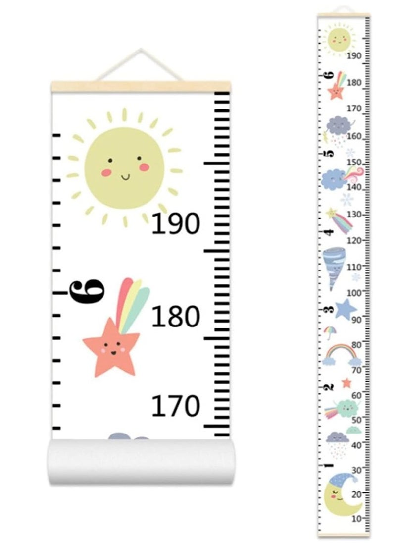 Gonice Baby Height Growth Chart Ruler, Height Chart for Kids, Wall Hanging Ruler, Height Measure Chart, Wall Chart for Boy Girl Room Decor Wall  - Image 3