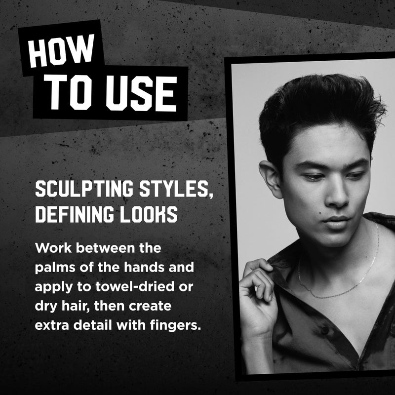 BED HEAD TIGI Bed Head for Men Matte Separation Workable Wax - Use for Strong Hold - For Men's Hairstyles - Use on Damp or Dry Hair - Premium Strong Hold Hair Wax - 3 oz (3 Pack) - Image 5