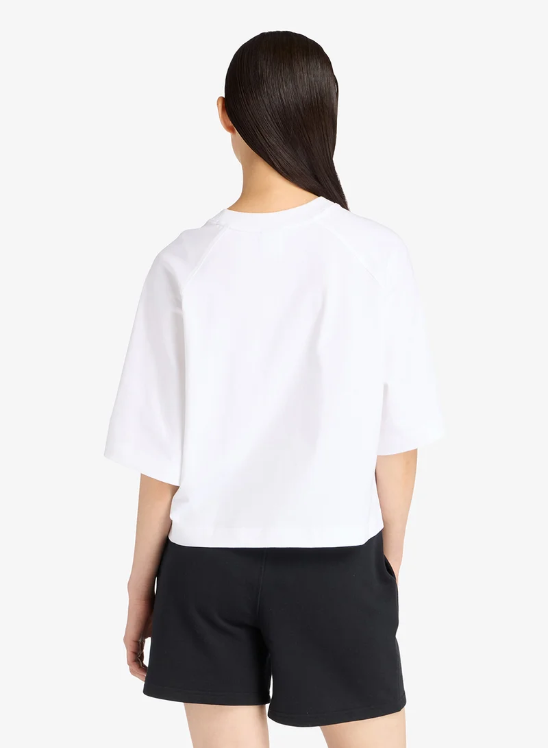 New Balance  Watercolor Pink Boxy T-Shirt for Women | Best Price UAE