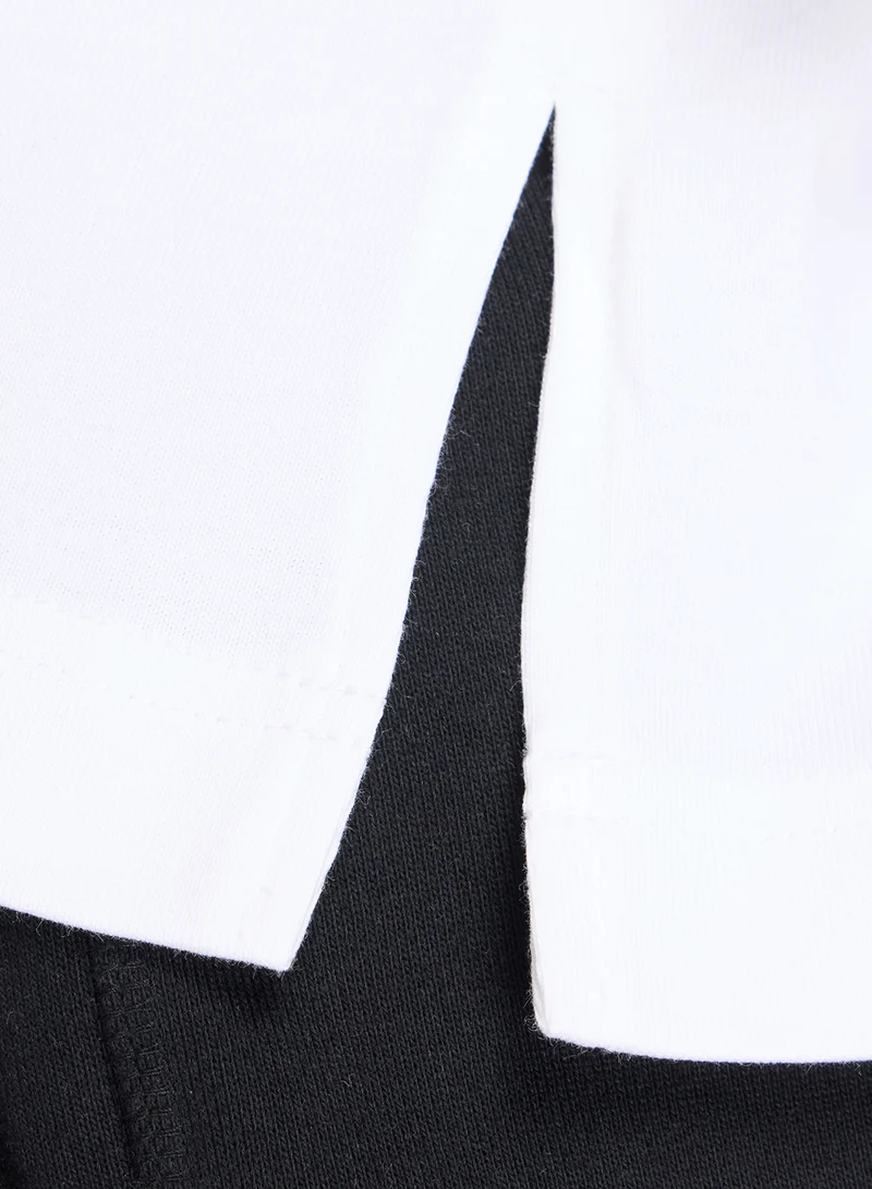 New Balance  Watercolor Pink Boxy T-Shirt for Women | Best Price UAE