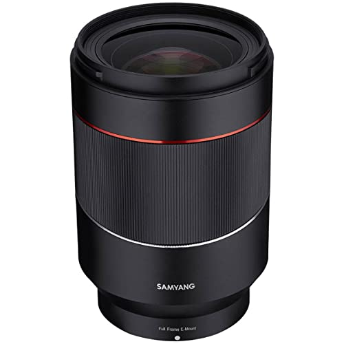 Samyang SYIO3514E AF 35mm f14 Full Frame Lens for Sony EFE Mount Cameras Auto Focus Wide Angle Fast F14 Aperture Quiet Internal Focusing Ultra MultiCoating Black - Image 1