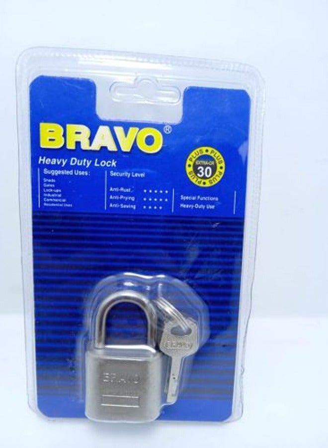 برافو قفل مع 3 مفاتيح رئيسية مقاس 70 - Image 2