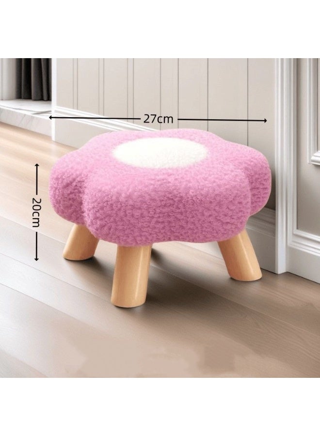 Tanwer Children's household flower stool purple - Image 1