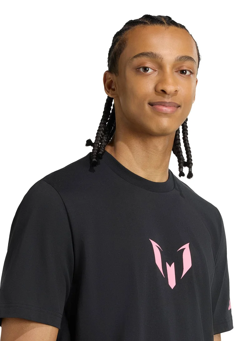 Adidas Messi Name & Number Graphic T-Shirt