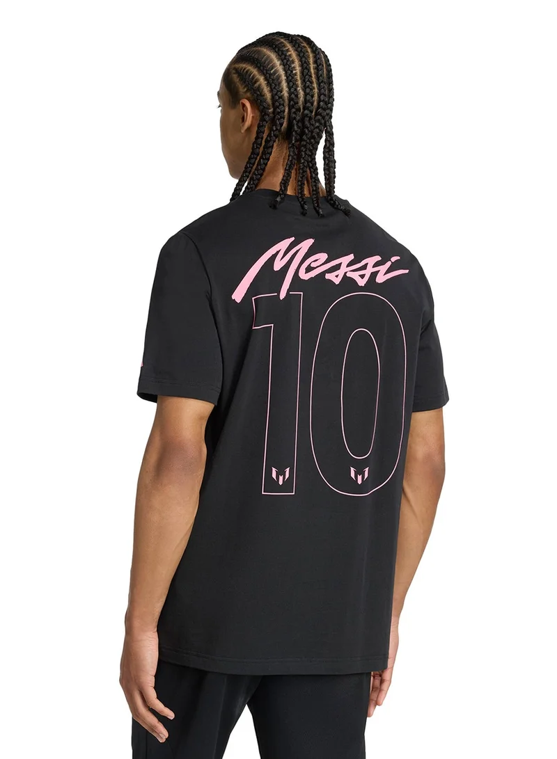 Adidas Messi Name & Number Graphic T-Shirt