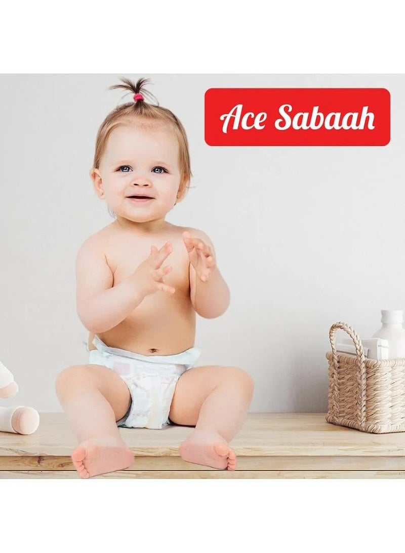 Ace Sabaah Ace Sabaah Baby Pant Style Diapers, 42 Pieces, Size 6, 15-22kg, Super Absorbent with Tea Oil, Soft Leak Protection - Image 2