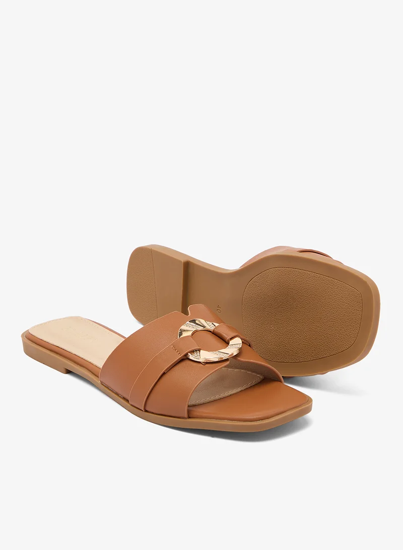 RAID  Embellished Strap Buckle Detailed Sandals for Women | Best Price UAE