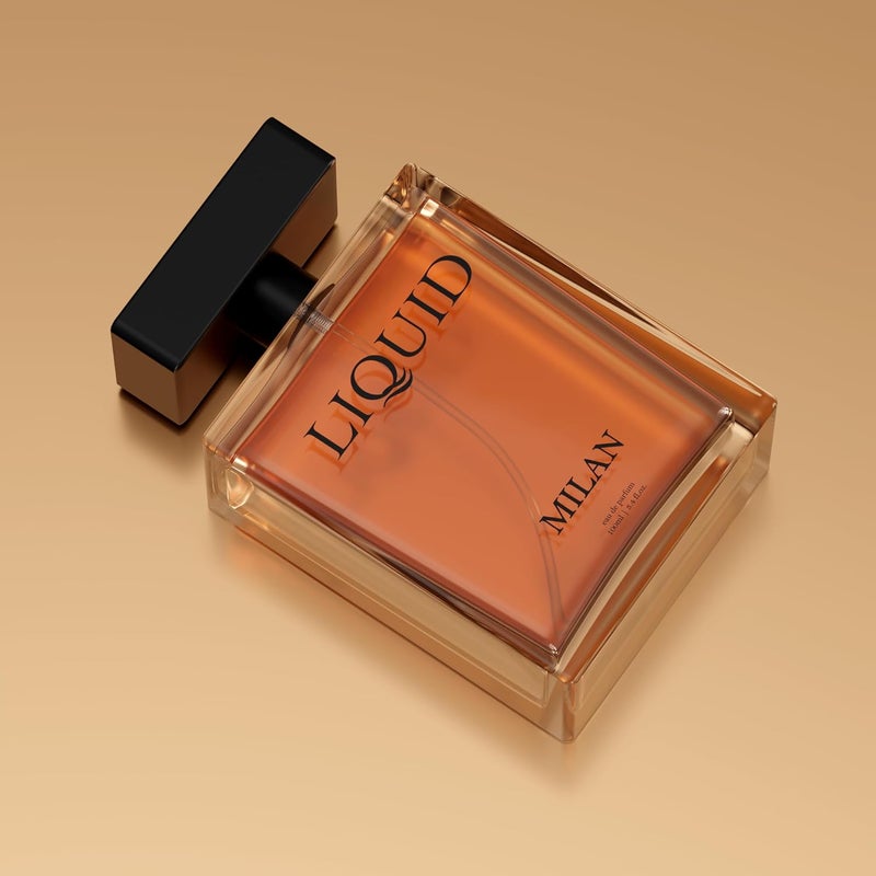 LIQUID Milan Eau de Parfum for Women - 100ml | Luxurious Blend of Vanilla, Honey Cookies, Amber, and Caramel - Image 3