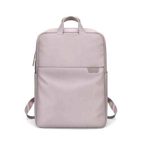 GOLF SUPAGS Travel Laptop Backpack for Women Anti Theft Slim Durable College Bookbag Business Computer Bag Fit 15.6Inch Notebook (Pinkish Grey, 15.6Inch) - Image 1