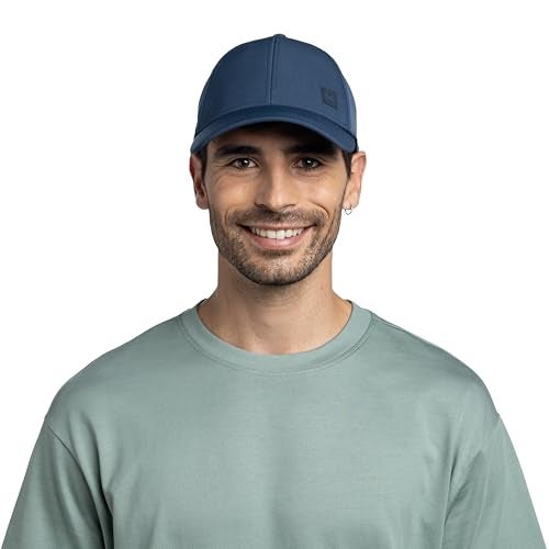 Buff Unisex Blue UV Protection Summit Summer Hiking |Trekking | Biking | Cycling | Running - Cap - Image 2