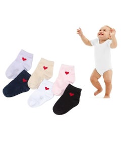 Generic Ultra-Gentle Newborn Socks – 4 Completely Safe Pieces.  - Image 1