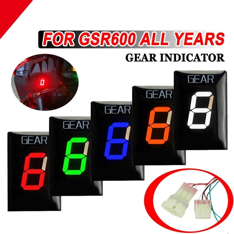 Wivplex Motorcycle Gear Indicator for Suzuki GSR600 - Image 3