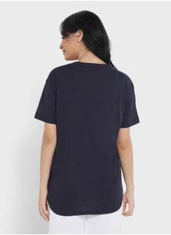GUESS Crew Neck Logo T-Shirt  - Image 2