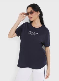 GUESS Crew Neck Logo T-Shirt  - Image 1