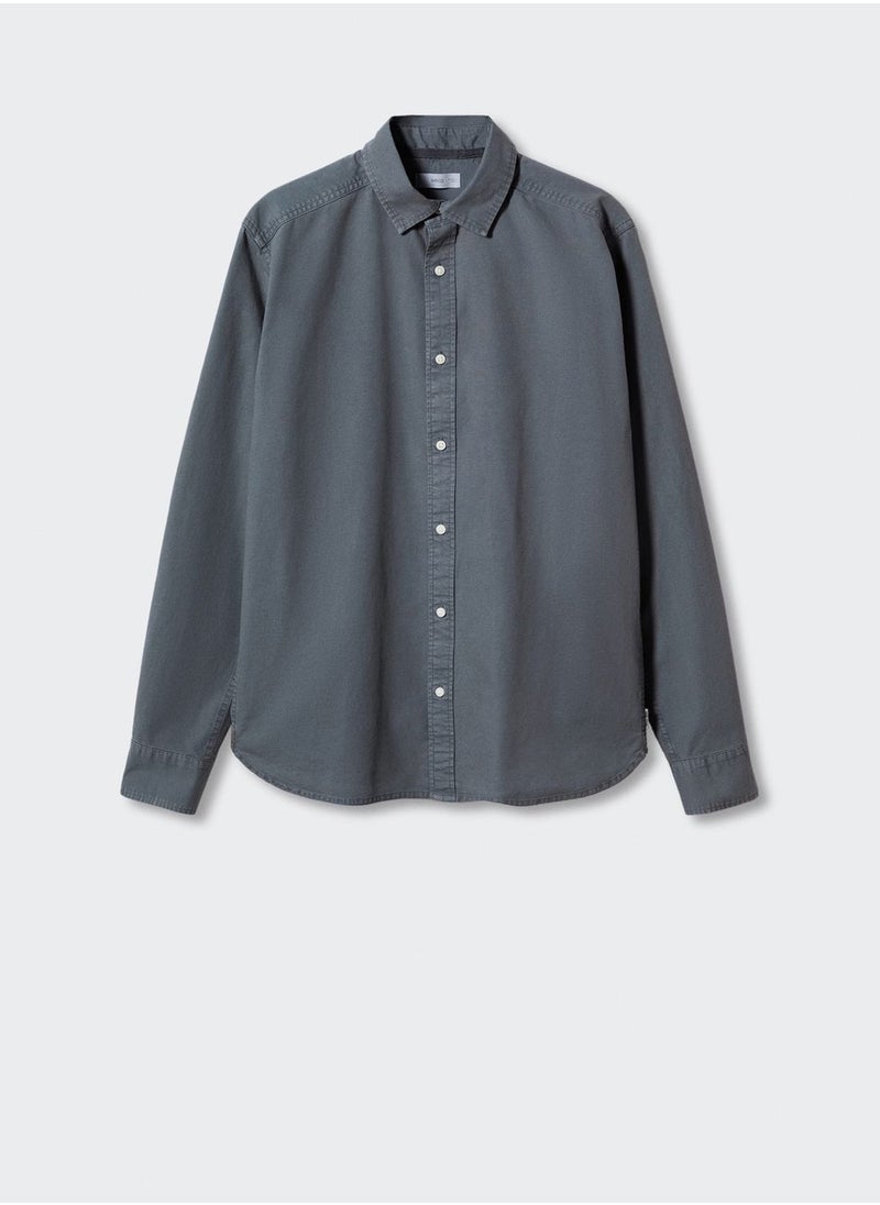 MANGO - Kids Essential Shirt - Image 1