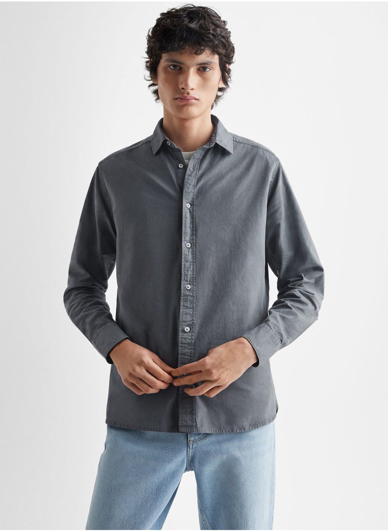 MANGO - Kids Essential Shirt - Image 1