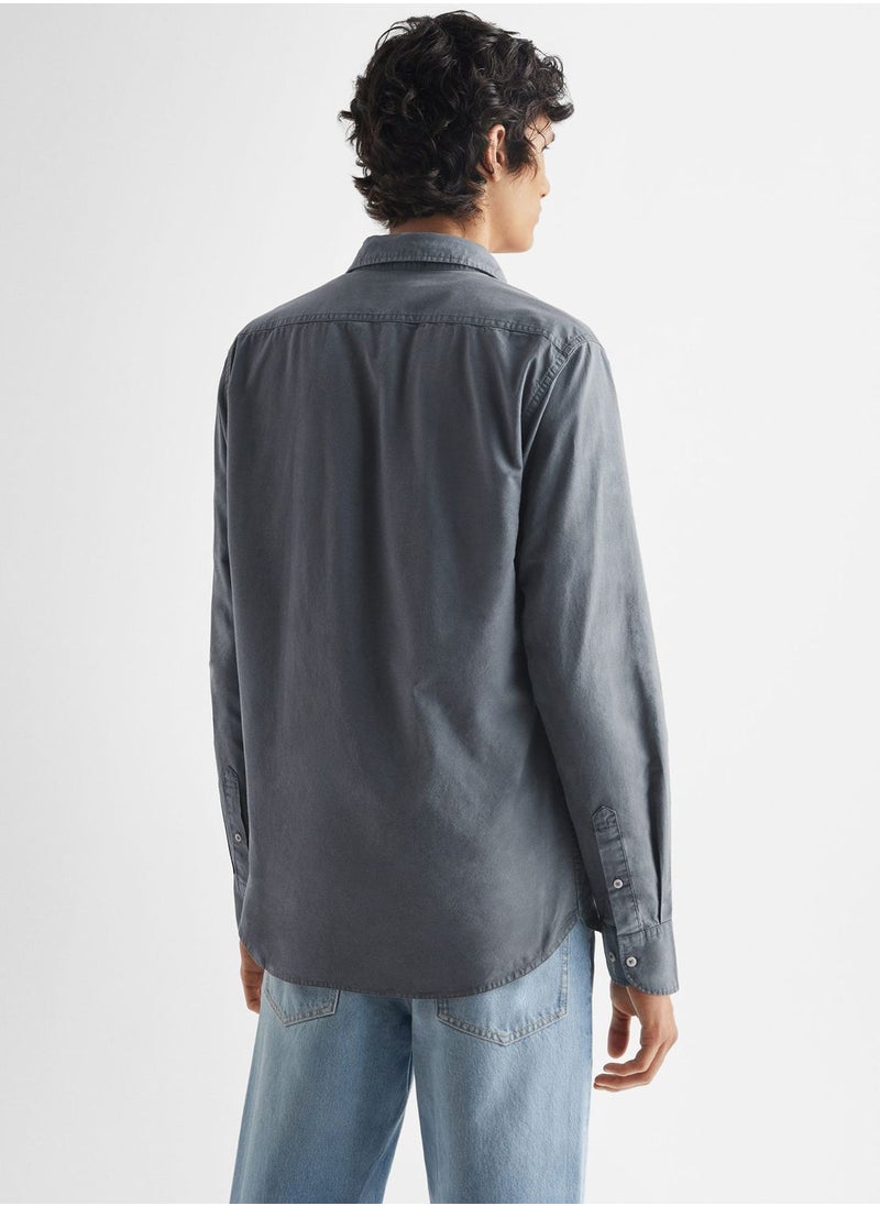 MANGO - Kids Essential Shirt - Image 1