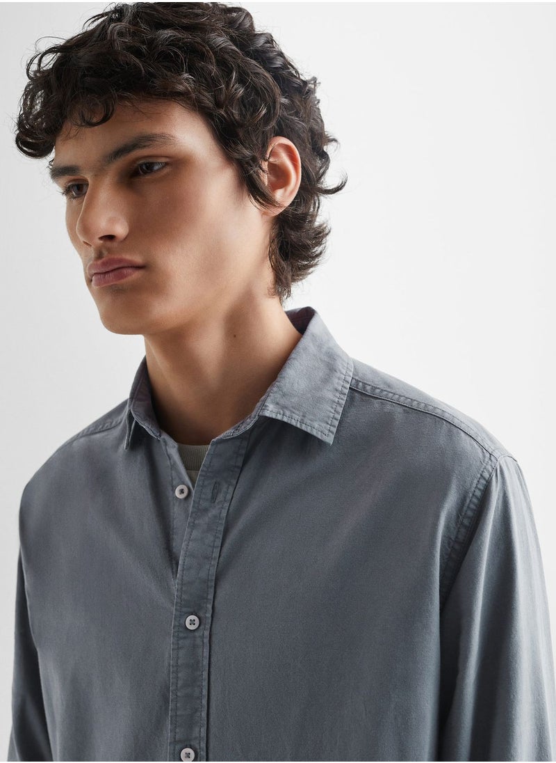 MANGO - Kids Essential Shirt - Image 1