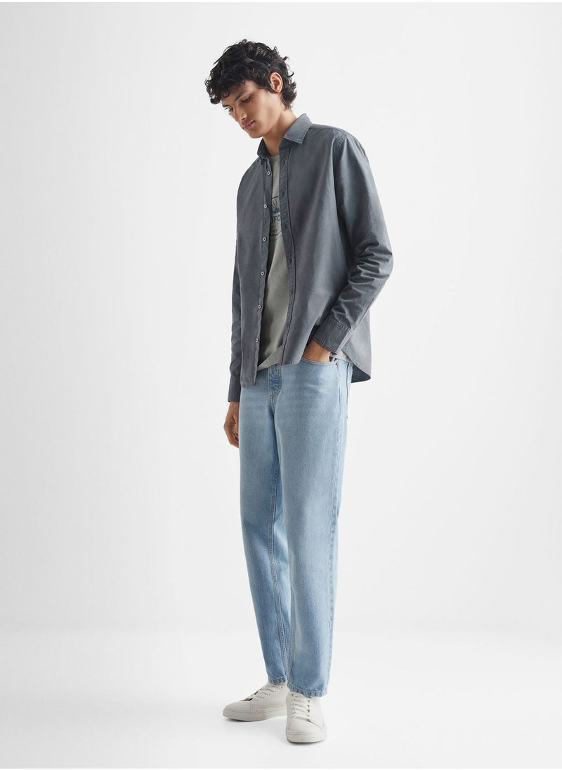 MANGO - Kids Essential Shirt - Image 1