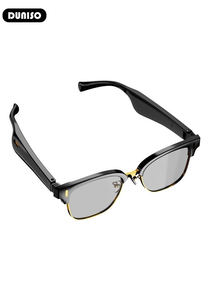 DUNISO Smart Bluetooth Glasses Earphones,Bluetooth Audio Glasses,  Bluetooth 5.0 Audio Glasses ,Open-Ear Audio for Driving, Cycling, Outdoor Sports for Women and Man,Open Ear Sound with Mic & Speakers  - Image 5