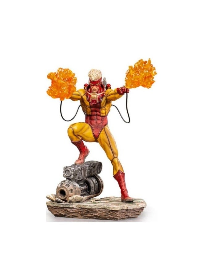 Jakks Pacific Iron Studios : Marvel - X-Men Pyro BDS Art 1/10 Scale 