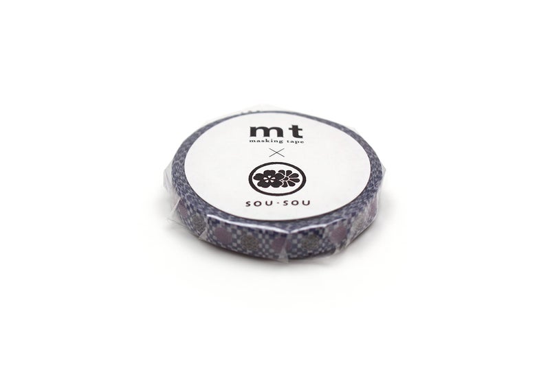 MT Products mt Washi Masking Tape, 7mm x 7 mtrs Shade -arare ni Kamon, (Pack of 1) - Image 2