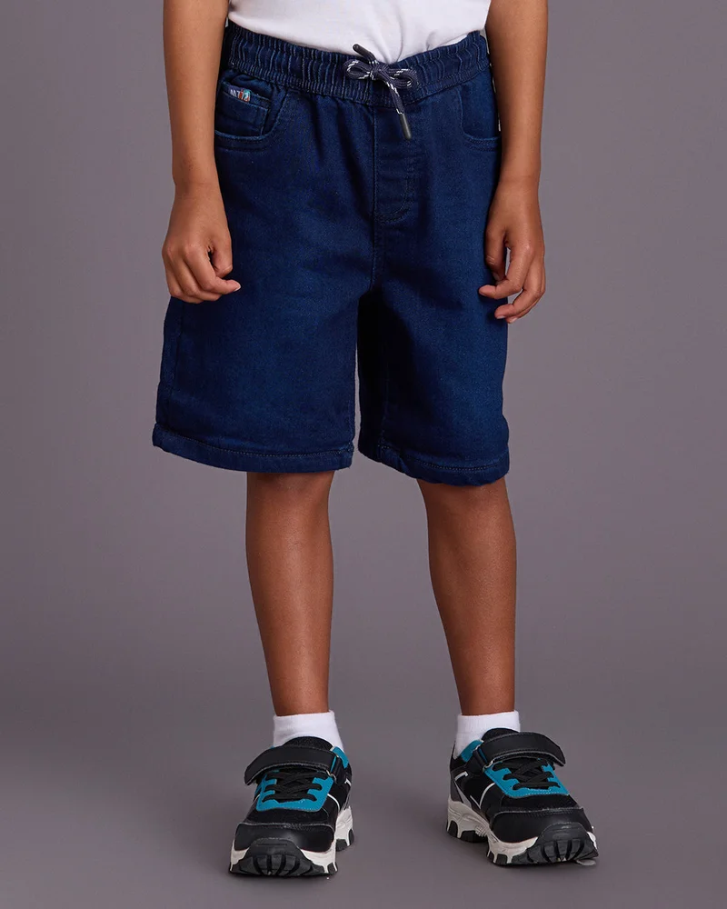 Redtag Boys Navy Shorts