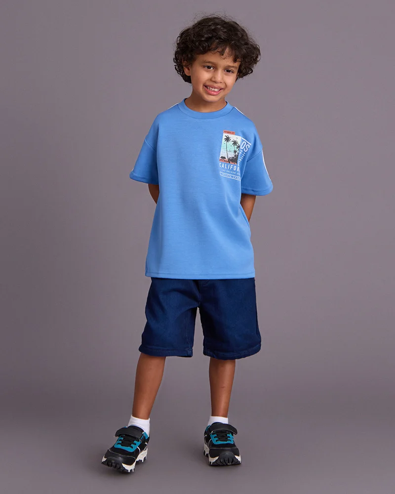 Redtag Boys Navy Shorts