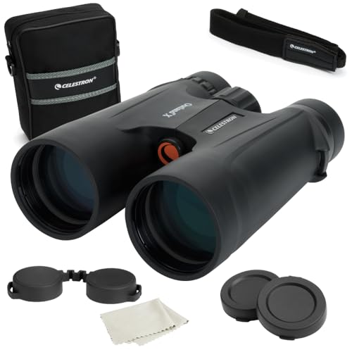 Celestron Outland X 10x50 Binoculars Ideal for Birding and Outdoors 50mm Objective Lenses 56 Field of View BaK4 Prisms MultiCoated Waterproof and Fogproof - Image 1