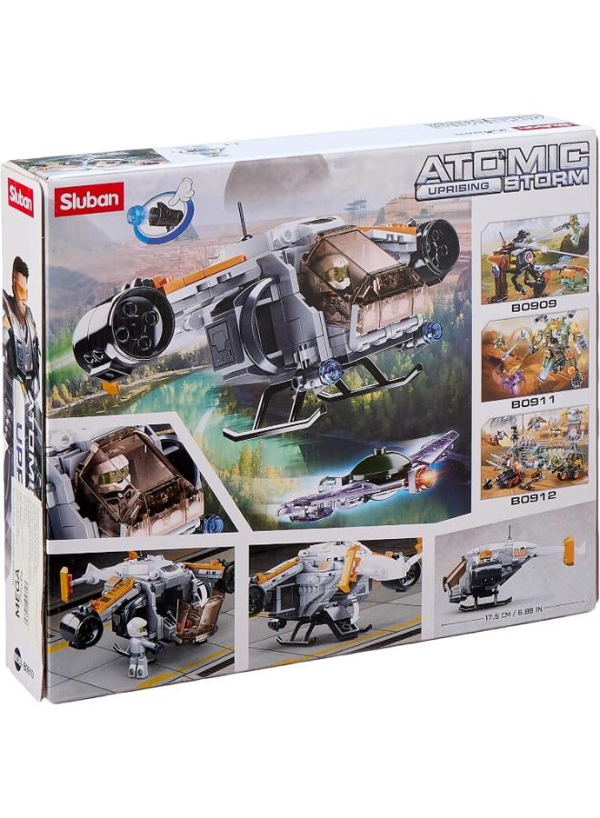 Sluban Atomic Storm(Uprising) Blocks-Thunder Shipboard Aircraft 211Pcs 8+ - Image 3