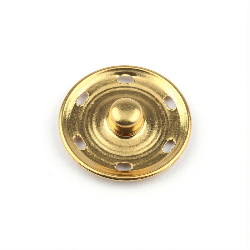 Portable 8mm Thin Light Snap Buttons Brass Sew On Spare Repair Part For Travel Sewing Kit - Image 4