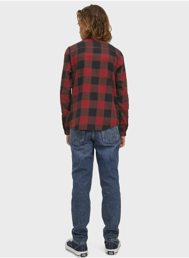 Jack & Jones Junior Youth Checked Shirt
