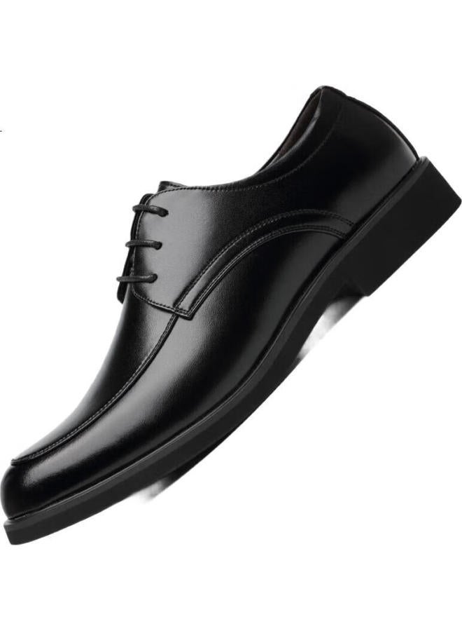 Poitulas Men'S Lace-Up Business Casual Shoes British Comfortable Formal Shoes Wedding Shoes Men'S Shoes 2029 Black 40 - Image 3