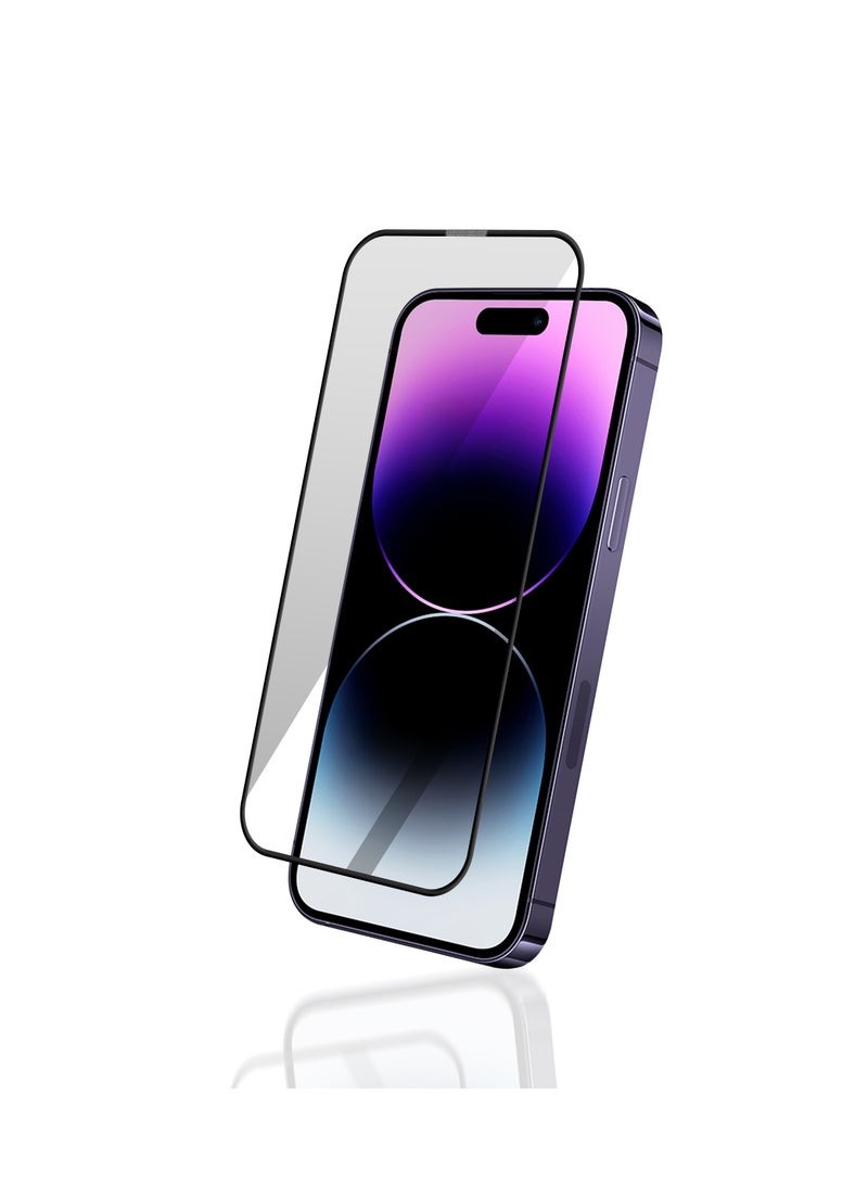 Maxwell Electronics Maxwell 3D Vista Privacy Anti-Peep HD Screen Protector Compatible with iPhone 14 Pro Max Privacy Protection Anti-Static, Oleophobic Coating, Anti-Dust, Easy to Install, Non Bubble Installation - Image 1