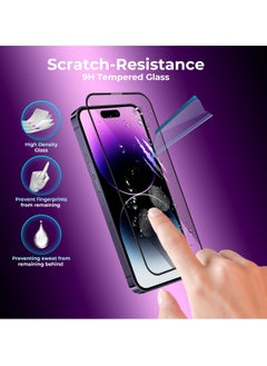 Maxwell 3D Vista Privacy Anti-Peep HD Screen Protector Compatible with iPhone 14 Pro Max Privacy Protection Anti-Static, Oleophobic Coating, Anti-Dust, Easy to Install, Non Bubble Installation - pzsku/Z399751604F9E48198E18Z/45/_/1739786272/531731a6-b1a0-4965-993a-c305a464ba83