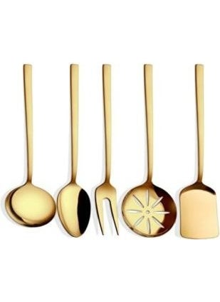 Stayle Matte Gold Titanium Serving Set 5 Pieces - pzsku/Z399759688F5EEE73F183Z/45/_/1725725349/48212170-0a06-4403-9fe2-decd97d04cbb